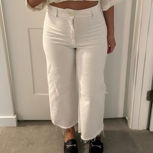 White jeans
